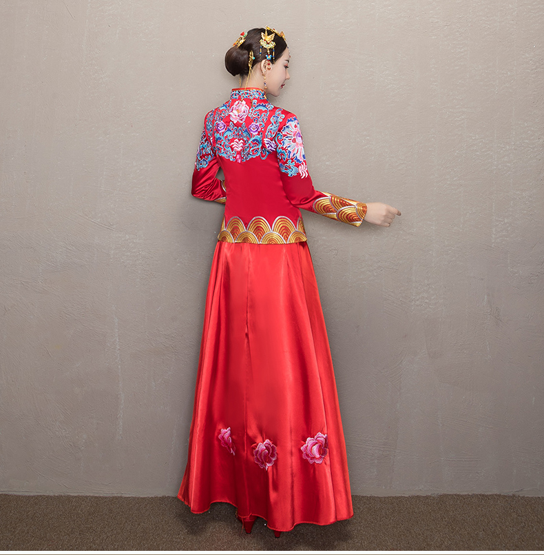 復古典雅秀禾服，時尚中式禮服新娘禮服
