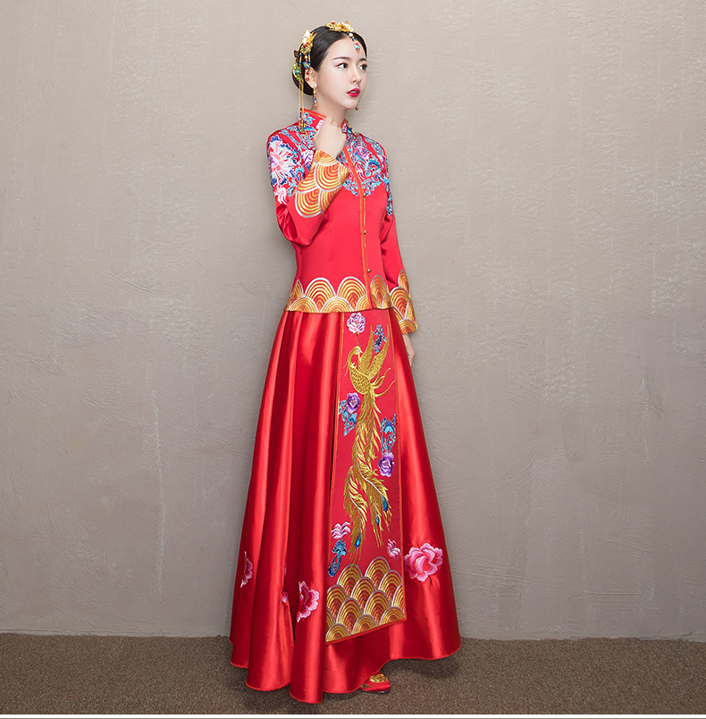 復古典雅秀禾服，時尚中式禮服新娘禮服