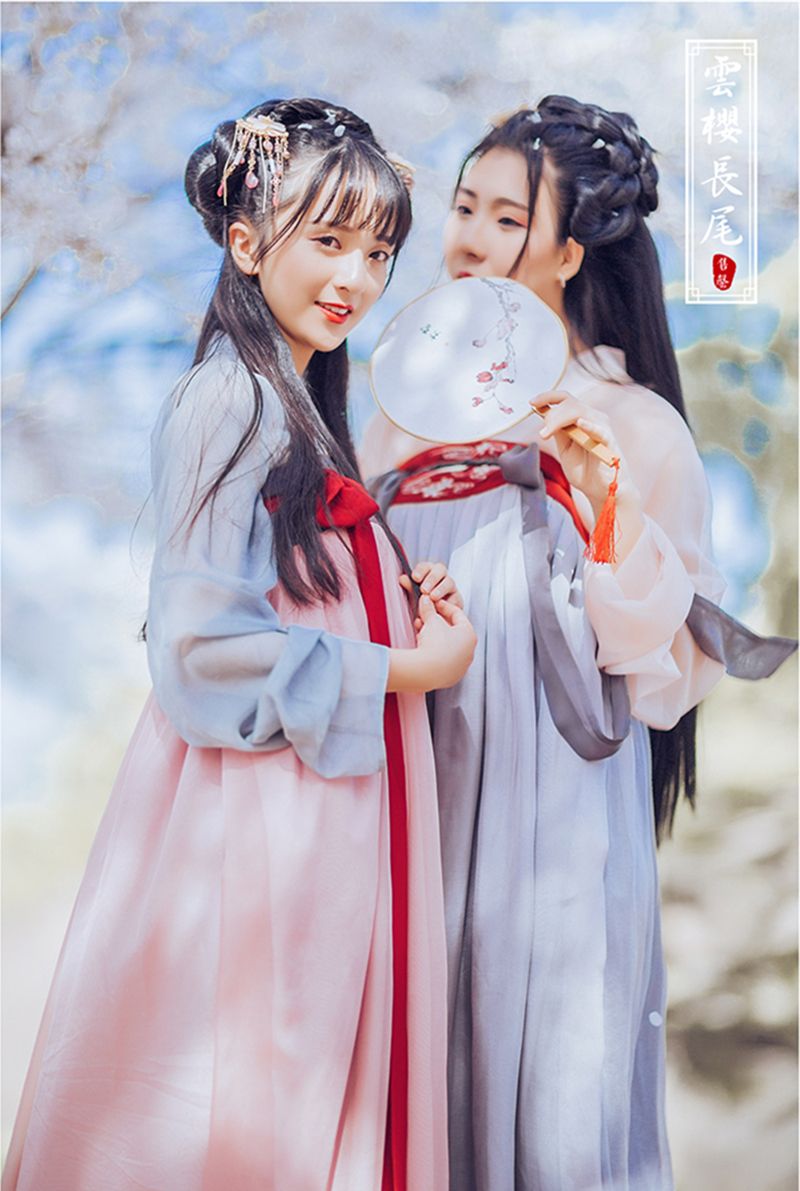 漢服齊胸襦裙【云櫻長(zhǎng)尾】