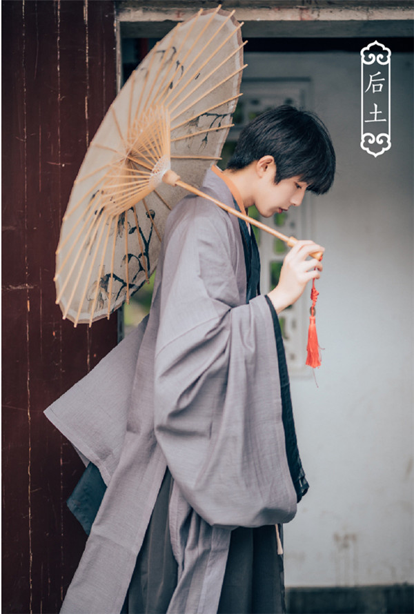 魏晉風淺交領漢服【皇天后土】