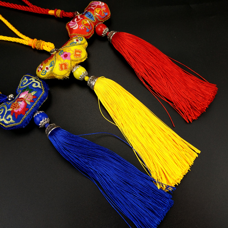 中國風刺繡紀念品繡花香包掛件