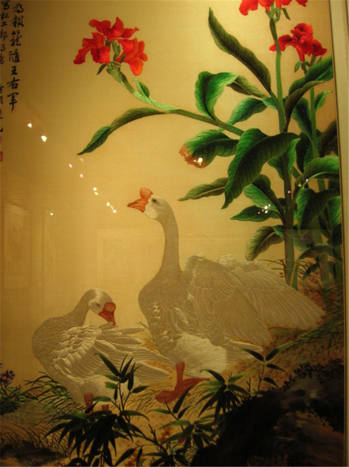 廣繡大師“花佬”許熾光，作品欣賞