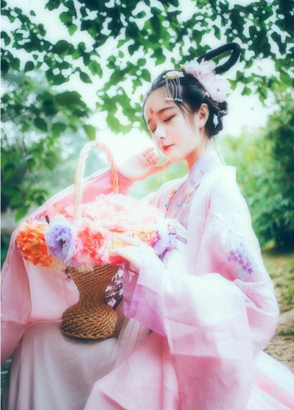 徐嬌漢服古裝圖片，中國風圖片