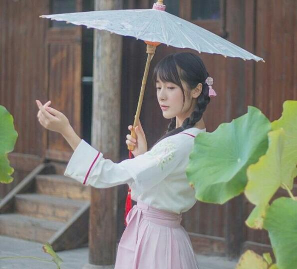 徐嬌漢服古裝圖片，中國風圖片