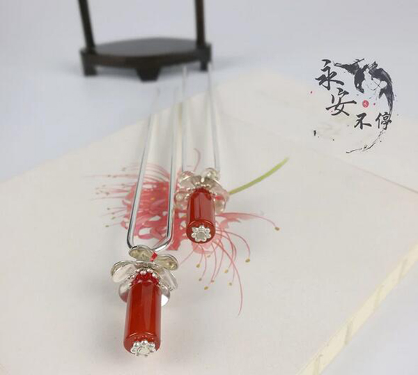 玉髓發簪 漢服配飾發釵頭飾