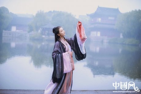 魏晉風交領大袖衫襦裙漢服