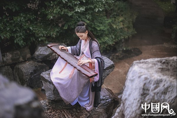 魏晉風交領大袖衫襦裙漢服