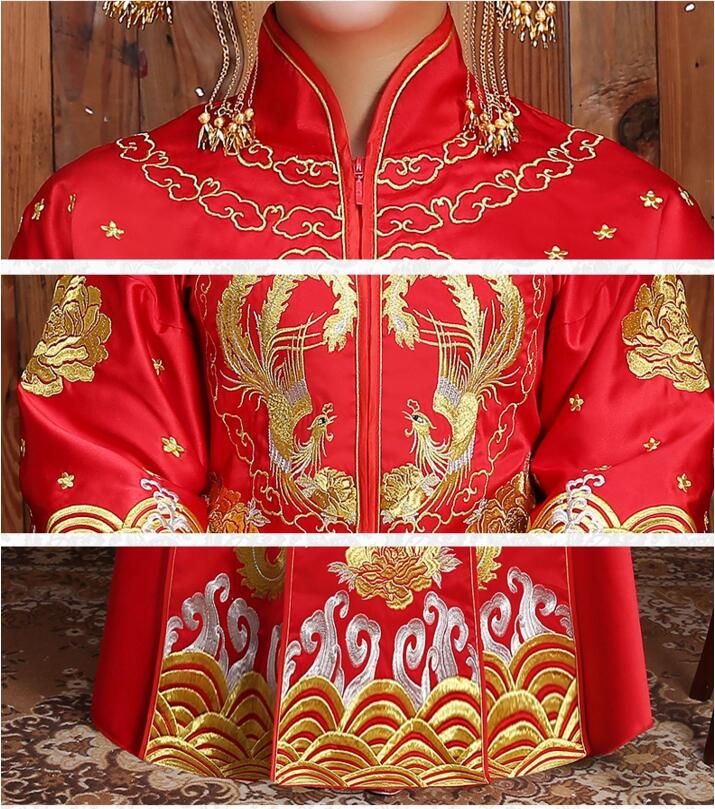 中國風秀禾服嫁衣中式禮服