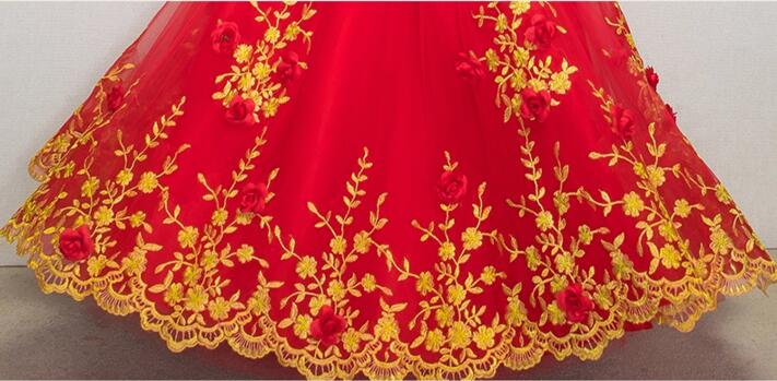 中國風新娘禮服中式婚禮禮服圖片