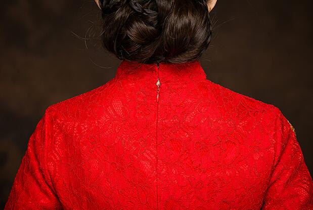 中國風禮服中式新娘禮服圖片