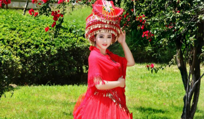 苗族服飾民族風婚紗