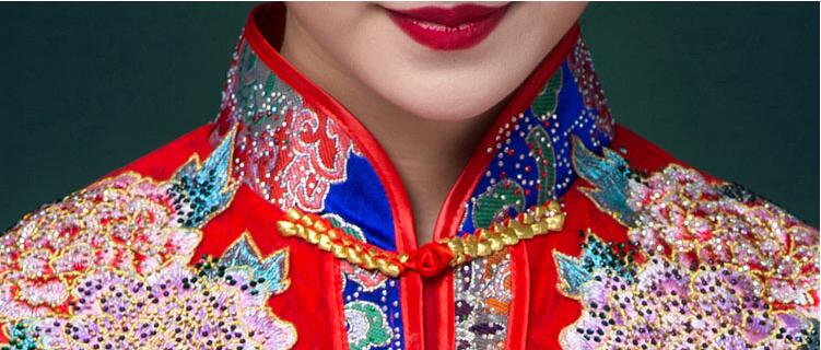 復古嫁衣古代喜服中式禮服