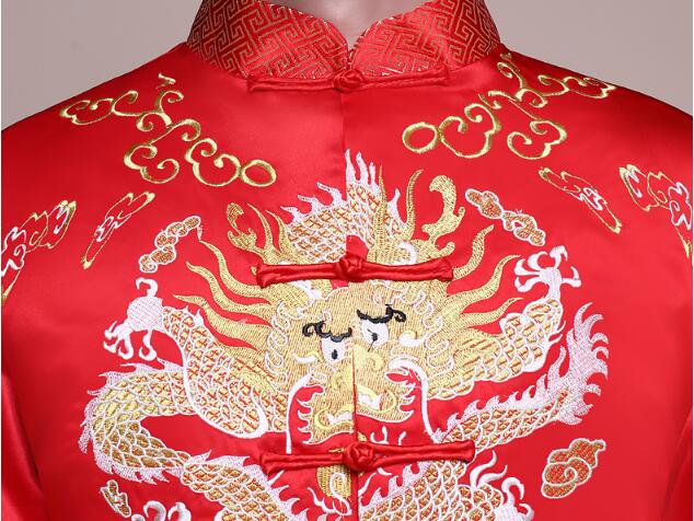 馬褂龍鳳褂新郎結婚禮服c