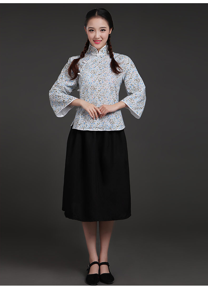 民國風學生裝女裝畢業照服裝，復古文藝學生演