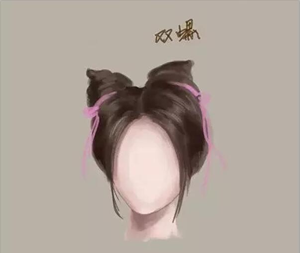 中國風女子古裝發型參考（四）