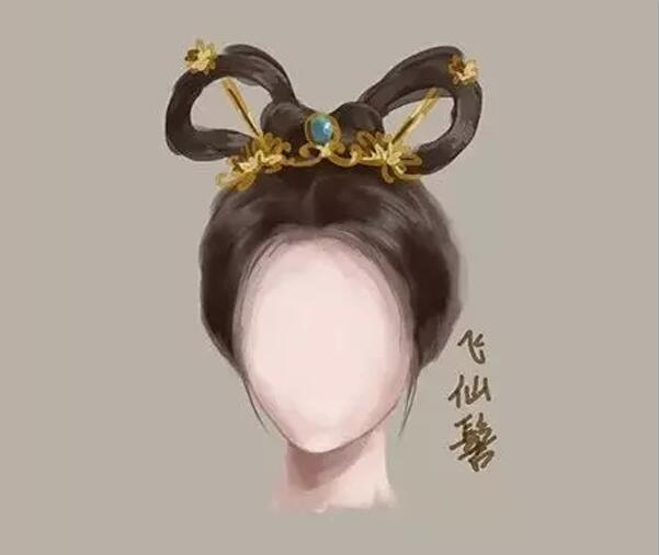 中國風女子古裝發型參考（五）