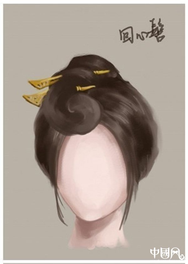 中國風女子古裝發型參考（九）