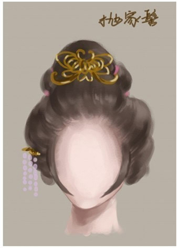 中國風女子古裝發型參考（十）