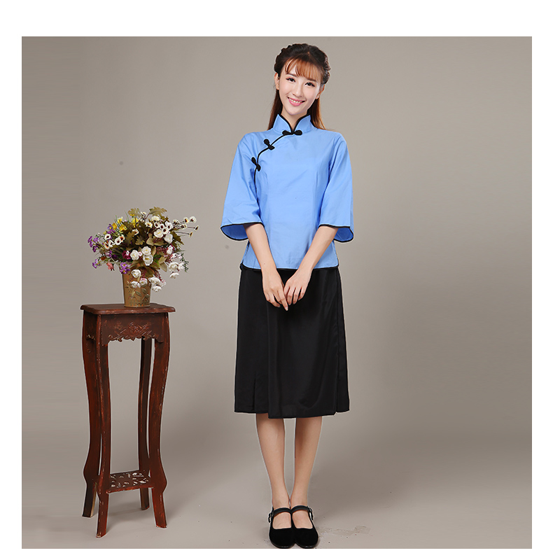 五四青年裝民國學(xué)生裝畢業(yè)校服