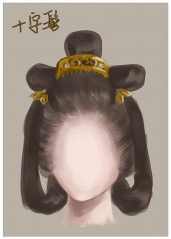 中國風女子古裝發型參考（十一）