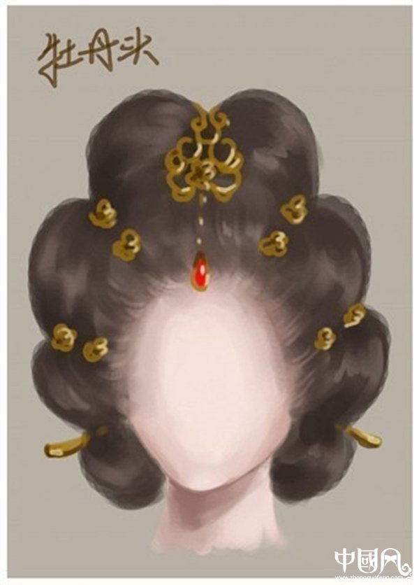 中國風女子古裝發型參考（十二）