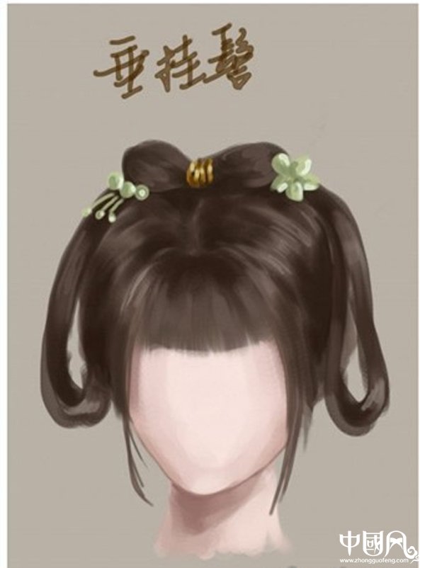 中國風女子古裝發型參考（十二）