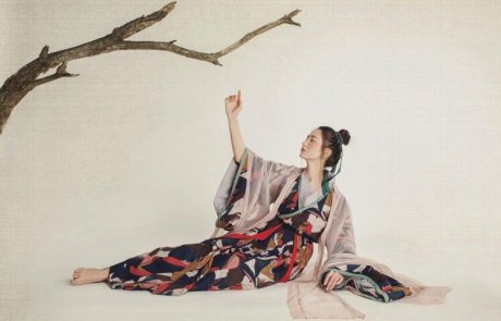 魏晉風直裾襦裙 漢服美女