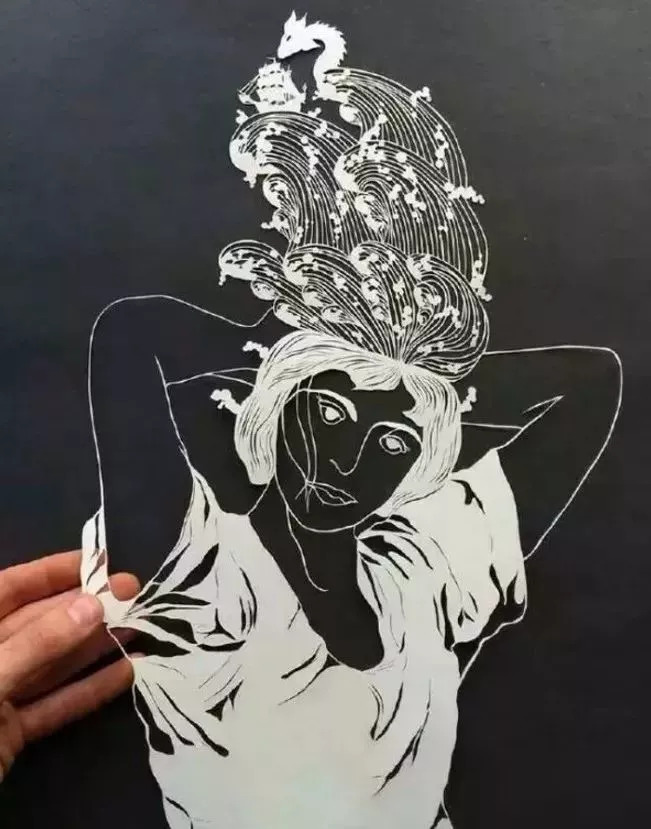 栩栩如生的紙雕藝術作品欣賞(20張）