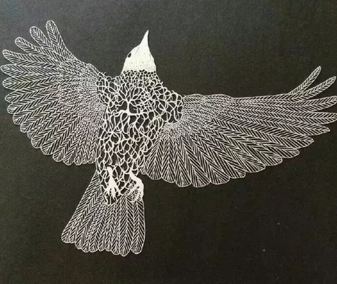 栩栩如生的紙雕藝術作品欣賞(20張）