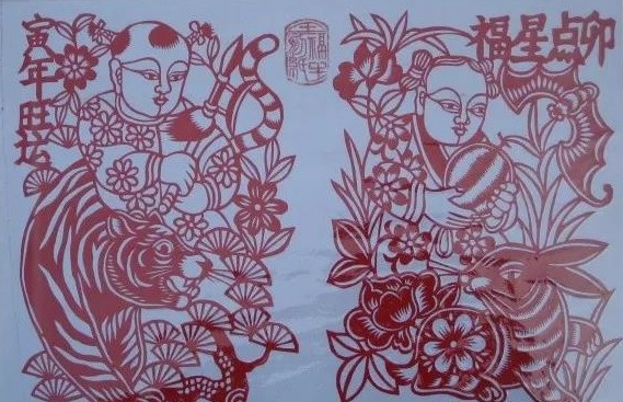 老圖案十二生肖剪紙：綻放古老的藝術