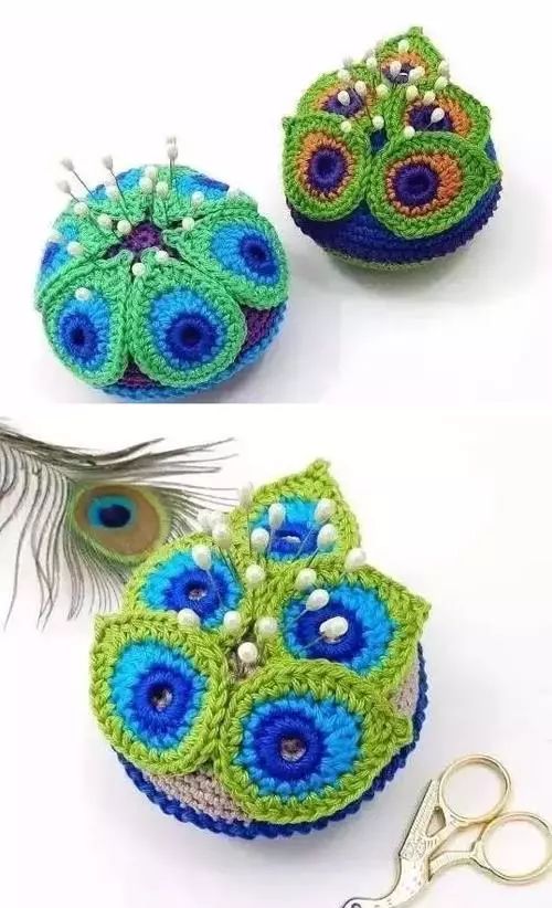 孔雀羽毛編織作品，驚艷眾人！