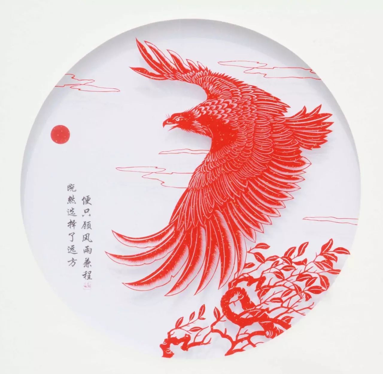剪紙藝術作品：一次鏤空一根線條的信仰！
