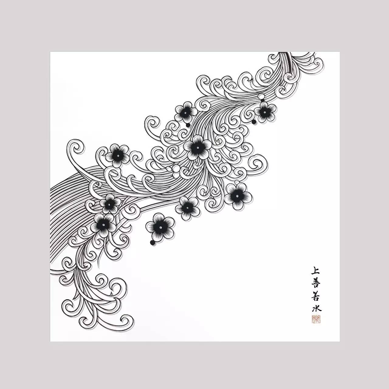 剪紙藝術作品：一次鏤空一根線條的信仰！