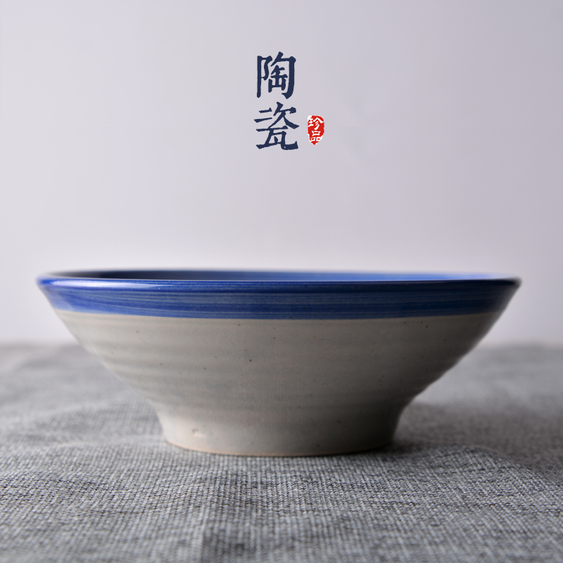 風(fēng)格各異的陶瓷斗笠碗，簡約大氣陶瓷碗