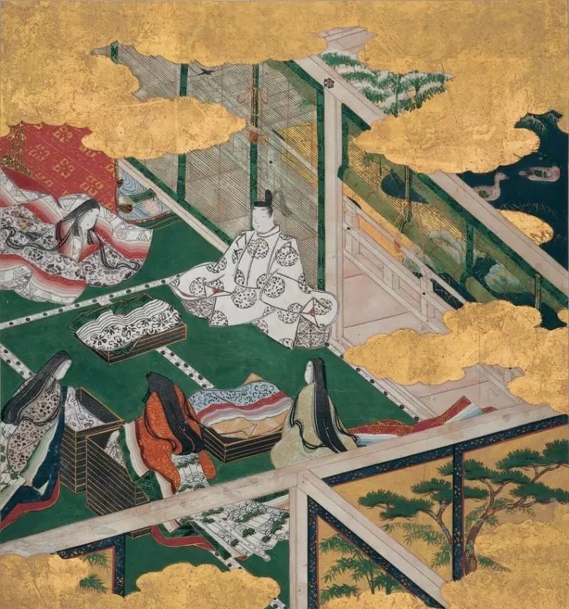 最華麗的傳統花布，《源氏物語》的中國絲織品