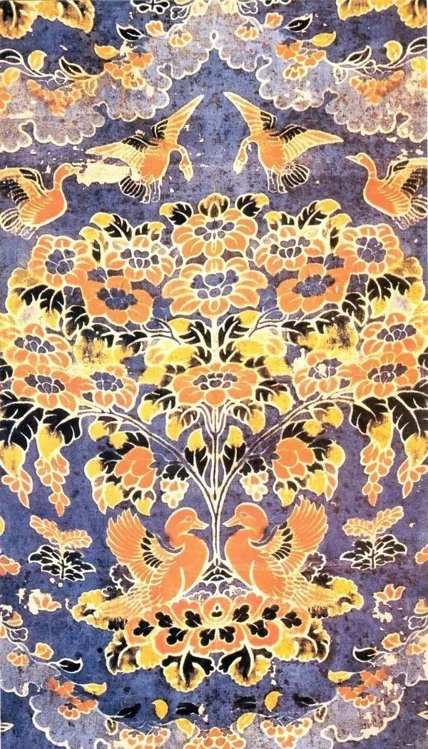 最華麗的傳統(tǒng)花布，《源氏物語》的中國絲織品