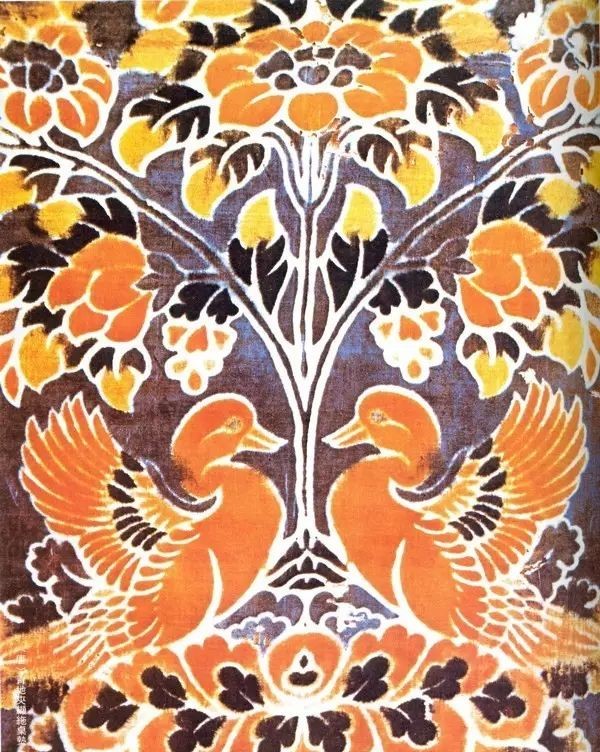 最華麗的傳統(tǒng)花布，《源氏物語》的中國絲織品