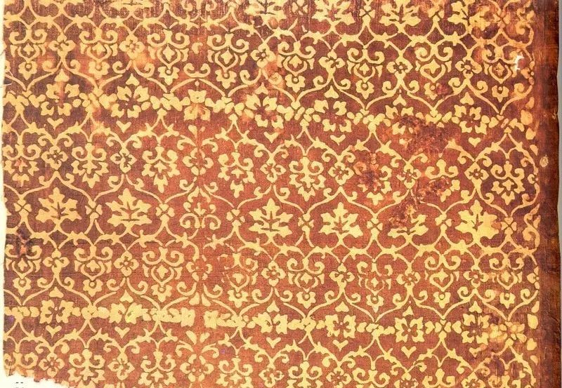 最華麗的傳統(tǒng)花布，《源氏物語》的中國絲織品