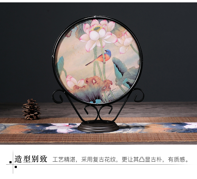 寓意招財的中國風禪意鐵藝工藝品擺件