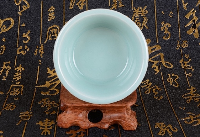 龍泉窯青瓷瓷杯、瓷碗欣賞