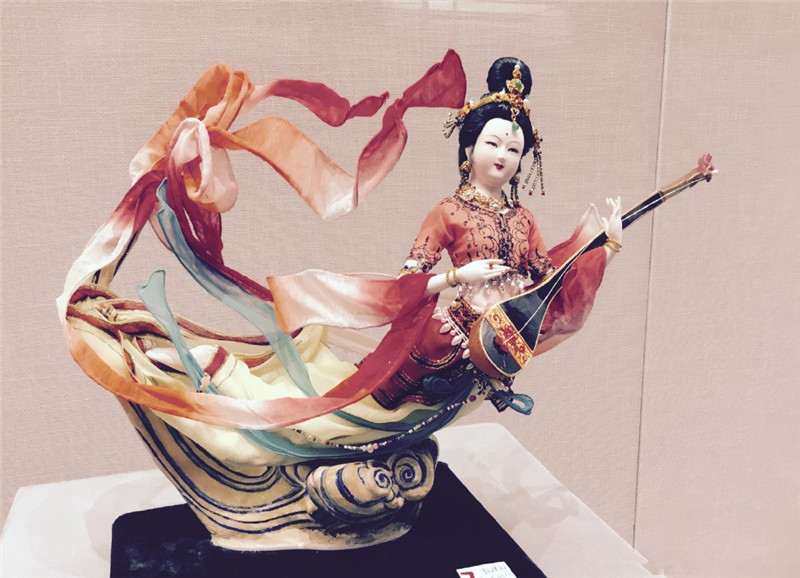 中國傳統工藝品，絹人