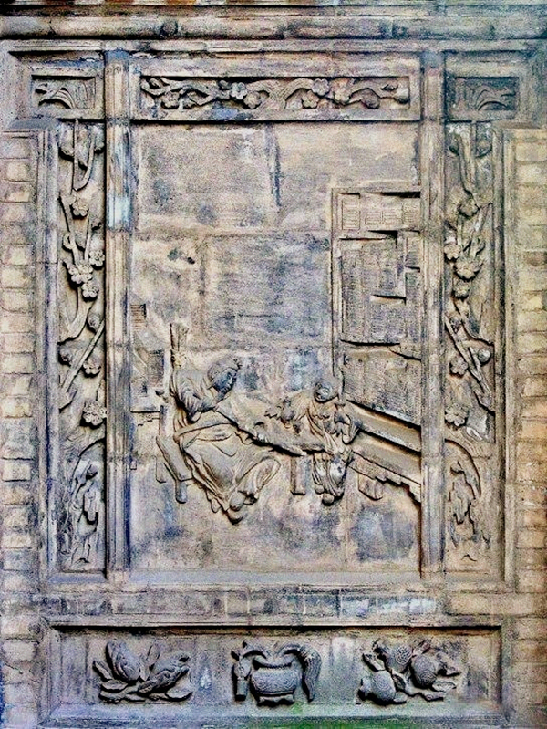古建筑雕刻工藝，磚雕