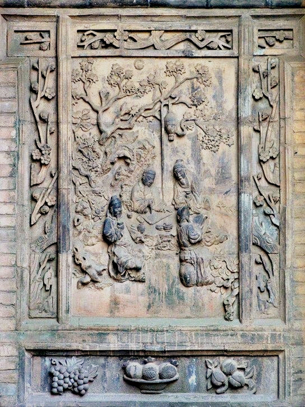 古建筑雕刻工藝，磚雕