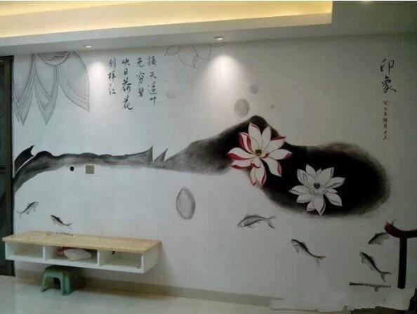 墻面彩繪藝術，室內彩繪