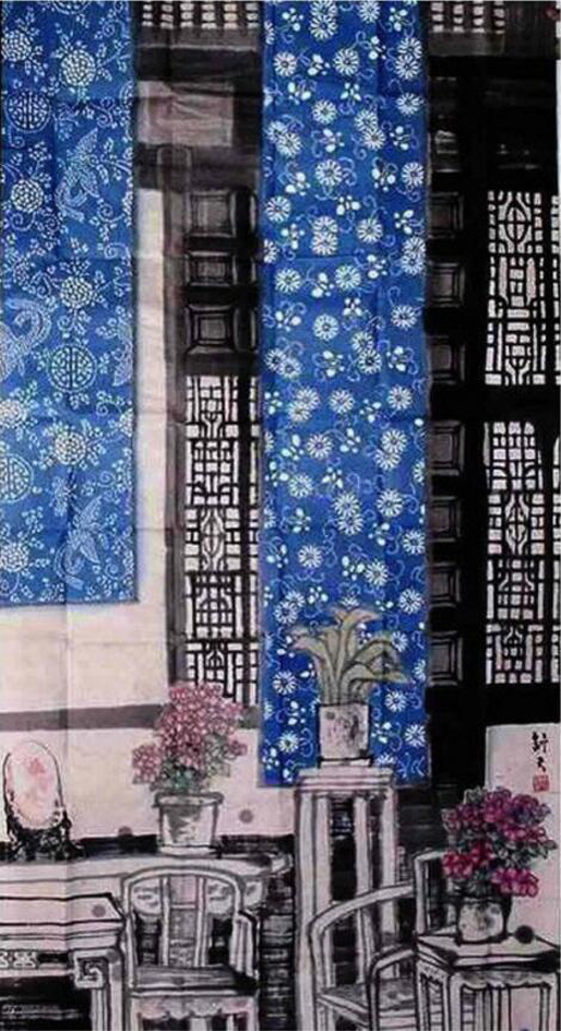 水鄉藍印花布｜曹舒天