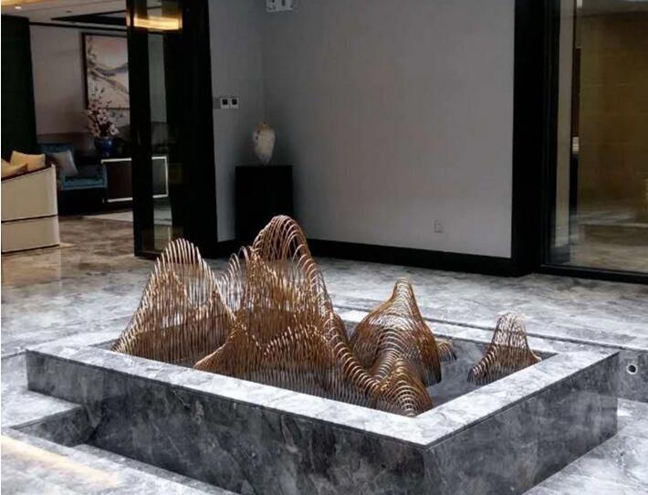 現代創意金屬鐵藝奔馬擺件