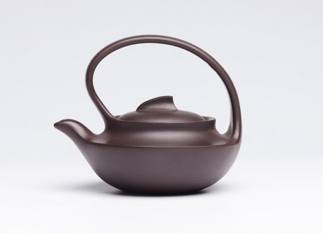 提梁精美紫砂壺，創意手工紫砂壺