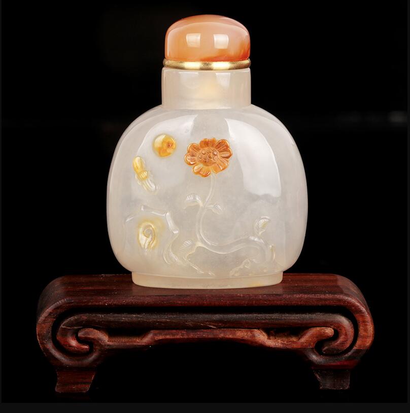 瑪瑙鼻煙壺，帝王心頭的玩物