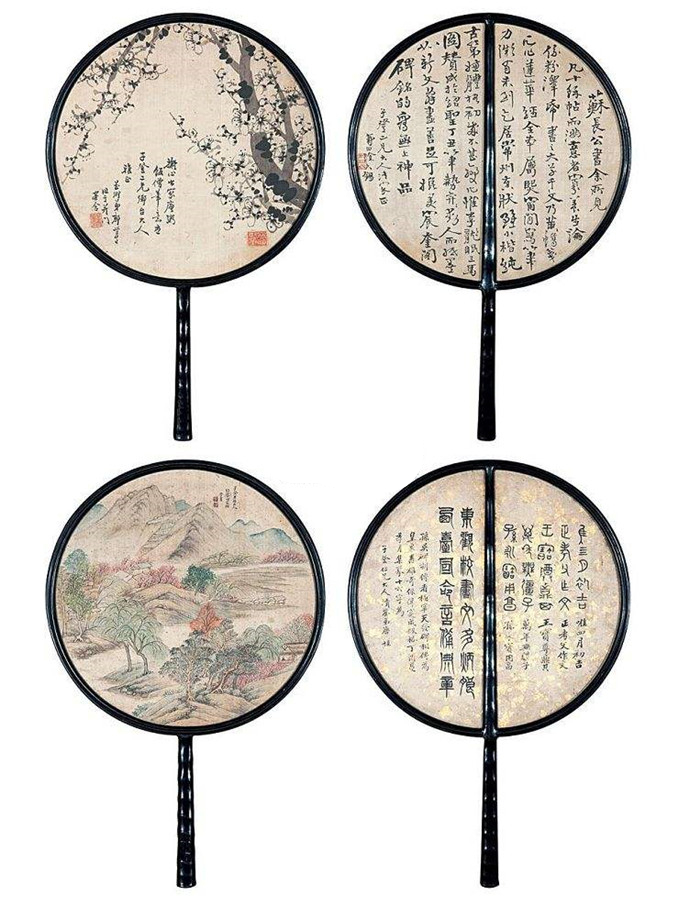 中國(guó)風(fēng)古典團(tuán)扇之美