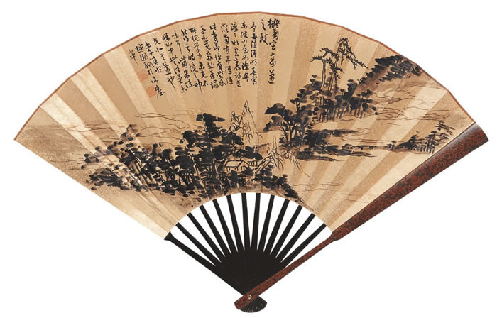 中國傳統書畫折扇之美